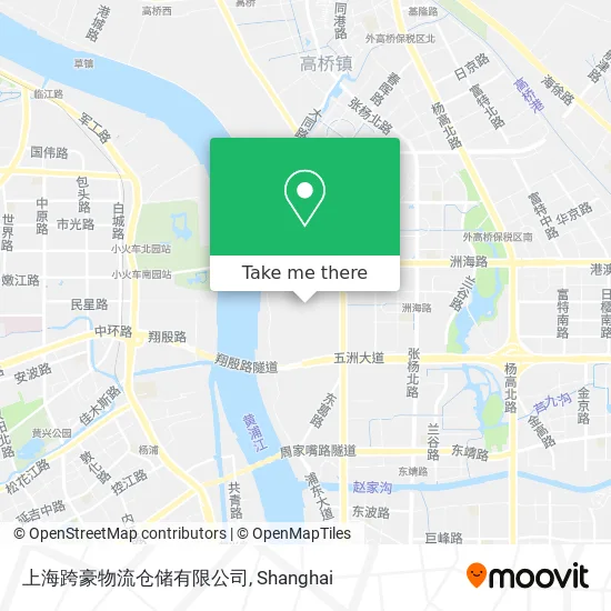 上海跨豪物流仓储有限公司 map