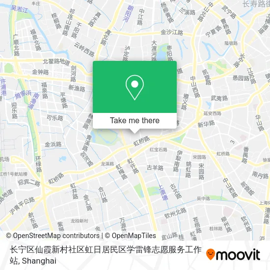 长宁区仙霞新村社区虹日居民区学雷锋志愿服务工作站 map