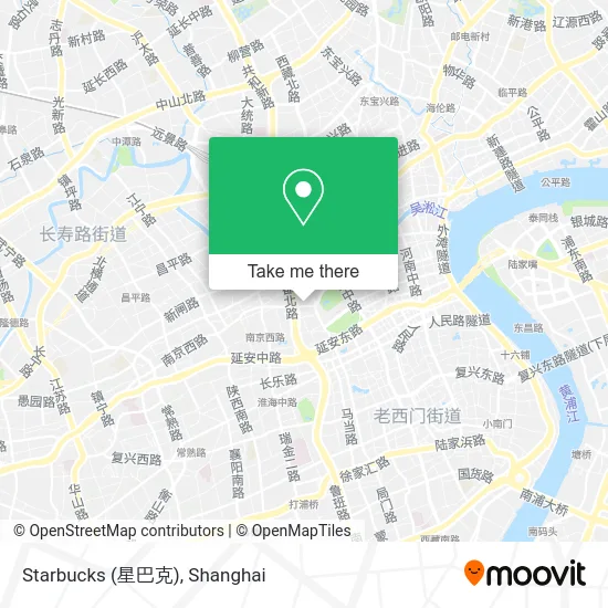 Starbucks (星巴克) map