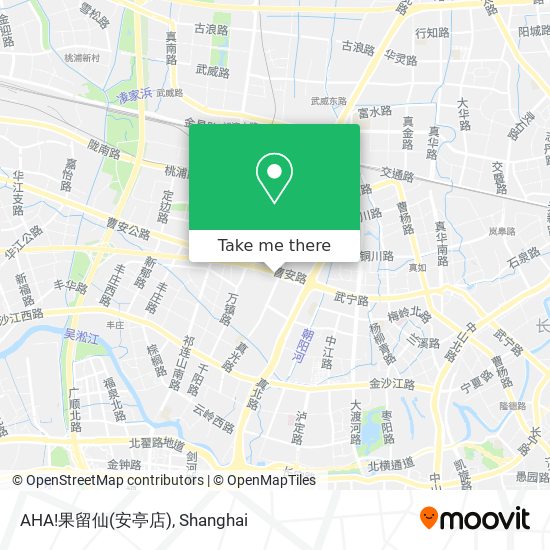 AHA!果留仙(安亭店) map