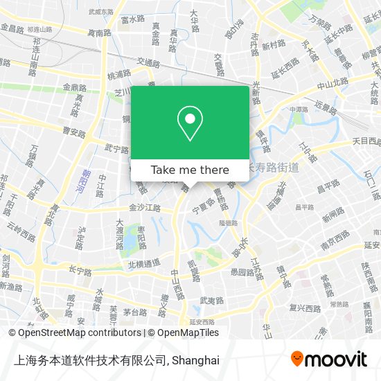 上海务本道软件技术有限公司 map