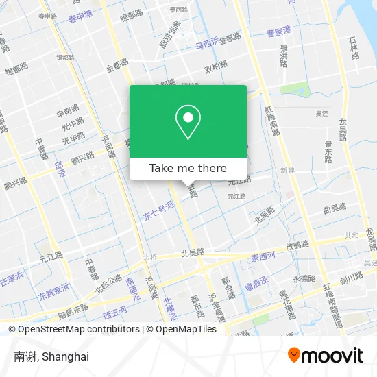 南谢 map