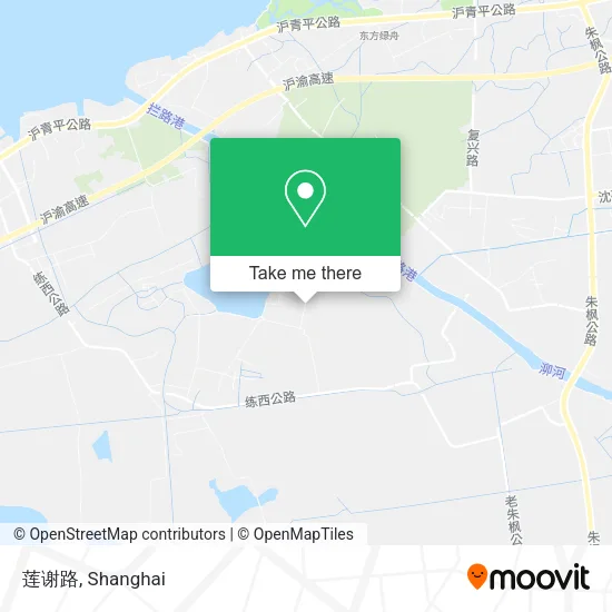 莲谢路 map