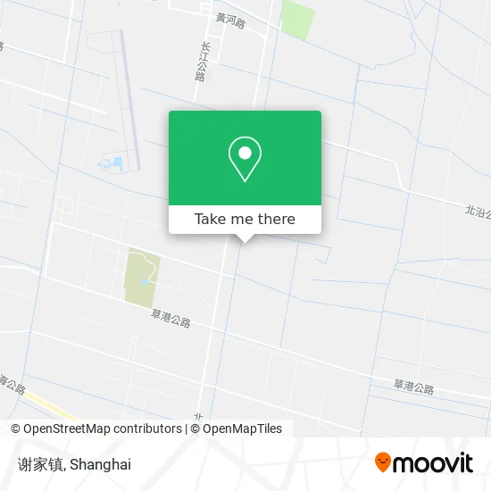 谢家镇 map