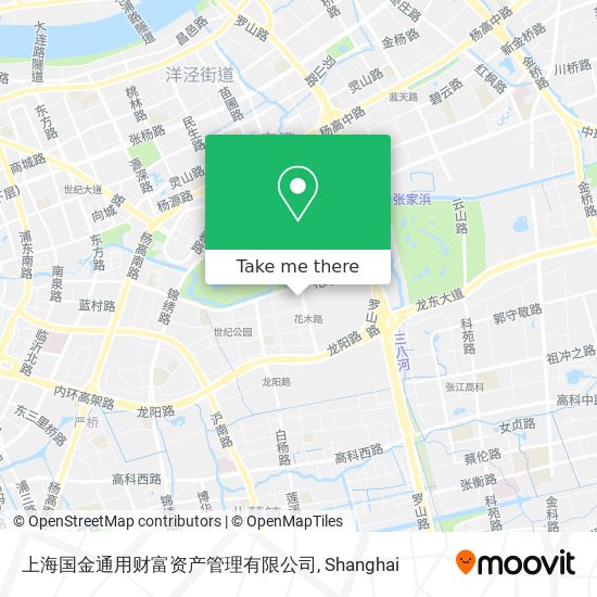 上海国金通用财富资产管理有限公司 map