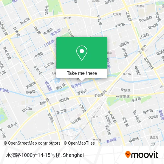 水清路1000弄14-15号楼 map