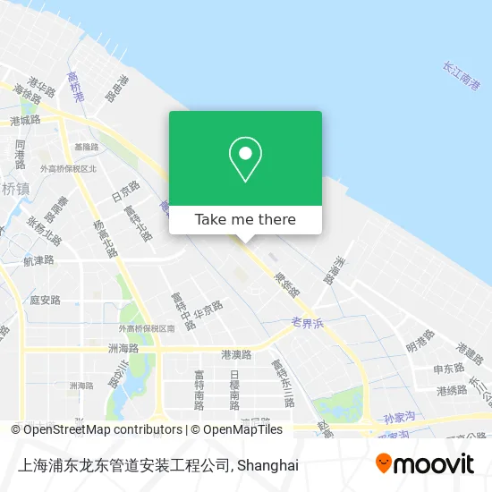 上海浦东龙东管道安装工程公司 map