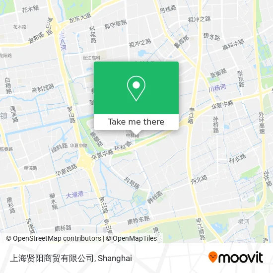 上海贤阳商贸有限公司 map