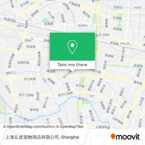 上海丘皮宠物用品有限公司 map