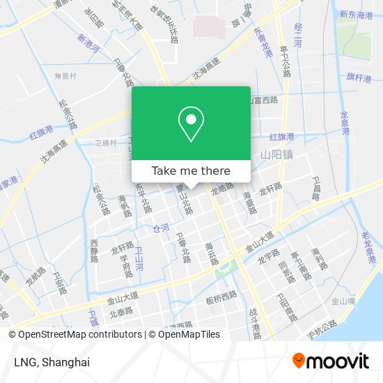 LNG map