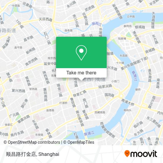 顺昌路打金店 map