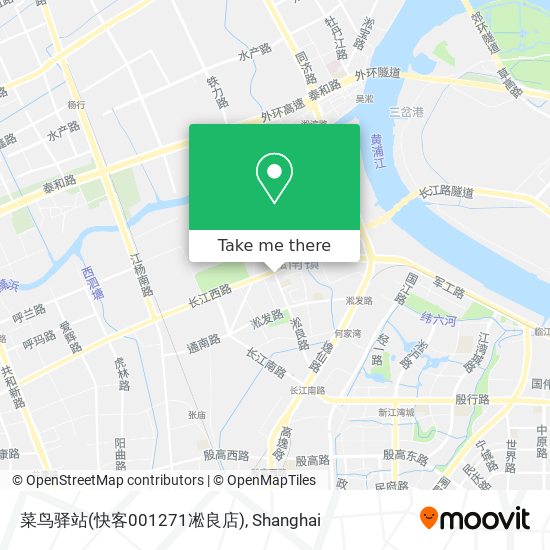 菜鸟驿站(快客001271凇良店) map