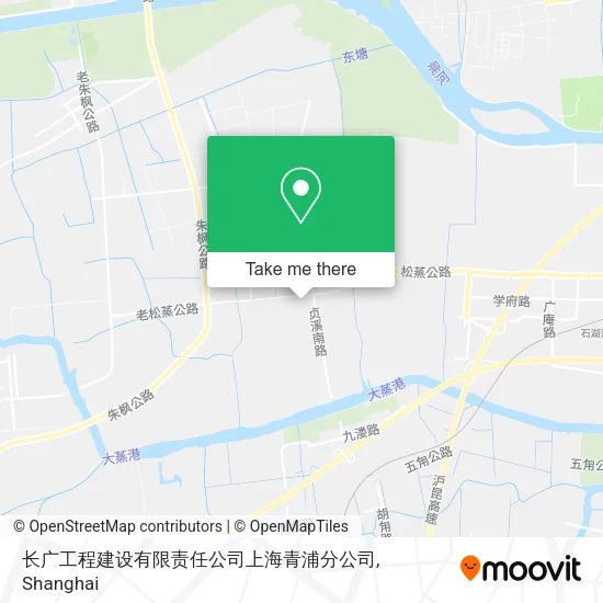 长广工程建设有限责任公司上海青浦分公司 map