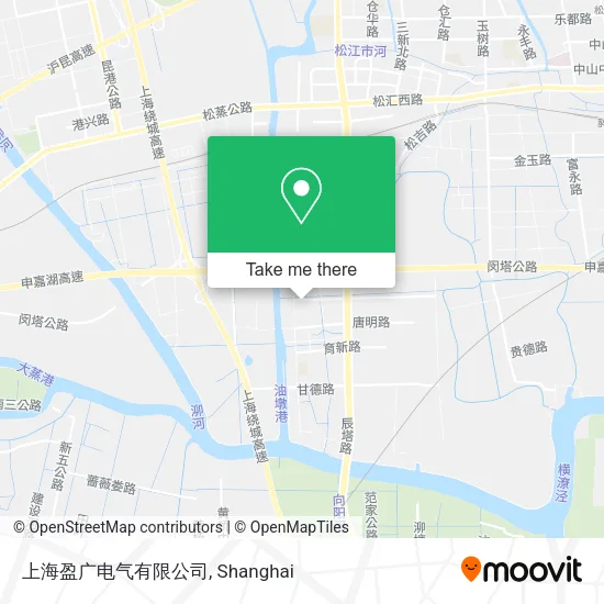 上海盈广电气有限公司 map