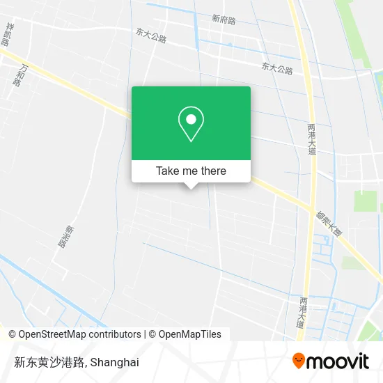 新东黄沙港路 map