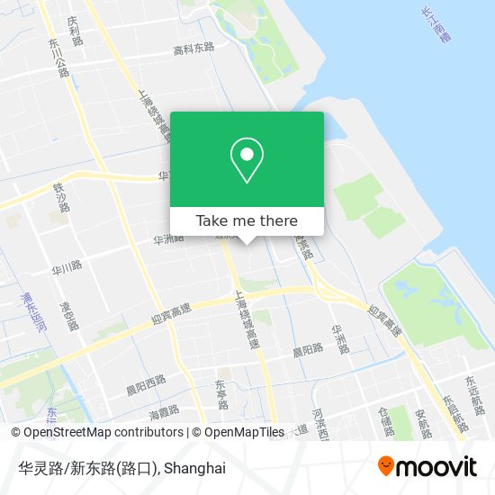 华灵路/新东路(路口) map