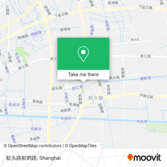 航头路航鹤路 map