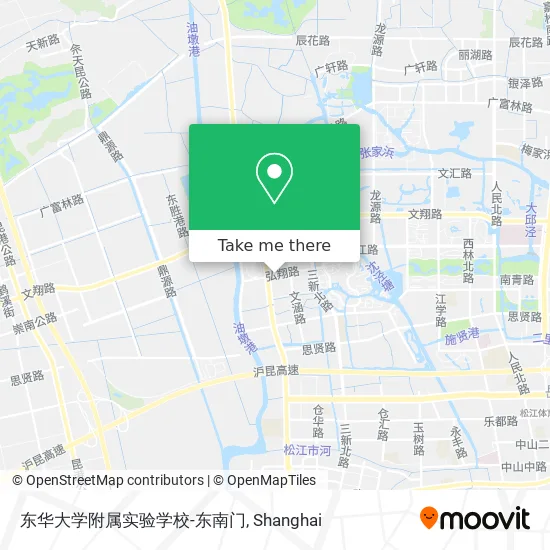 东华大学附属实验学校-东南门 map