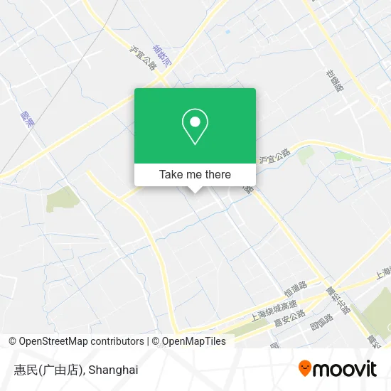 惠民(广由店) map