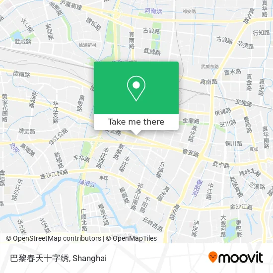 巴黎春天十字绣 map