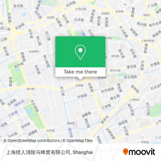 上海猎人清除马蜂窝有限公司 map