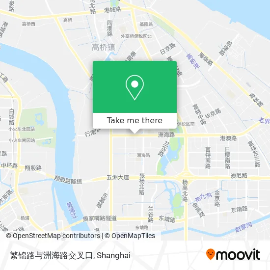 繁锦路与洲海路交叉口 map