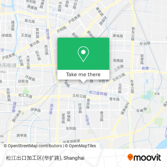 松江出口加工区(华扩路) map