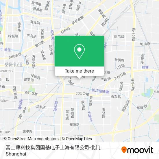 富士康科技集团国基电子上海有限公司-北门 map