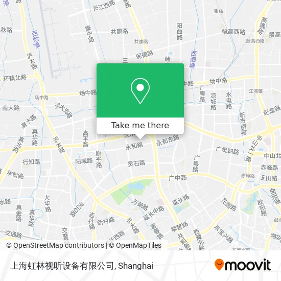 上海虹林视听设备有限公司 map