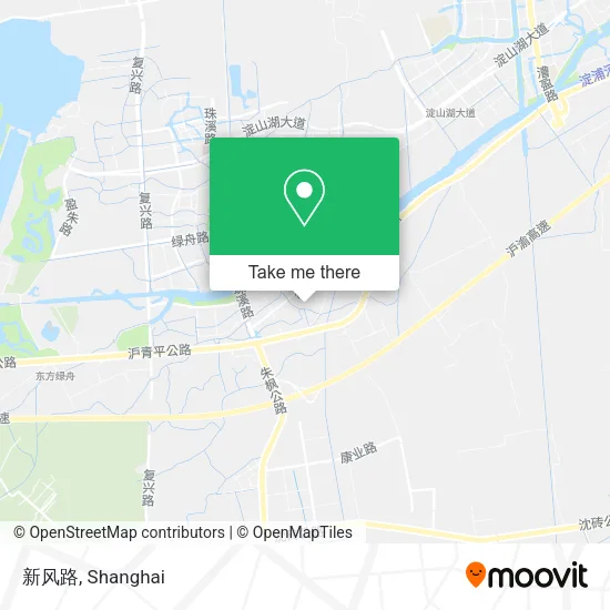 新风路 map