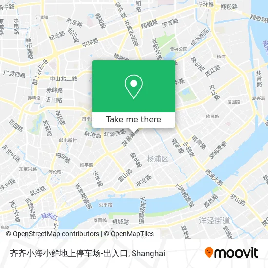 齐齐小海小鲜地上停车场-出入口 map