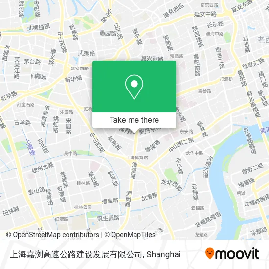 上海嘉浏高速公路建设发展有限公司 map