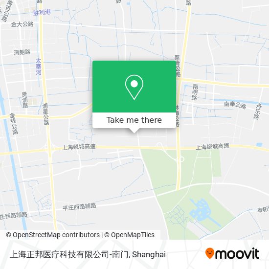 上海正邦医疗科技有限公司-南门 map