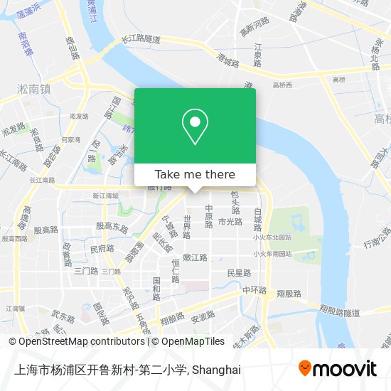 上海市杨浦区开鲁新村-第二小学 map