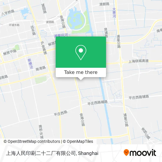 上海人民印刷二十二厂有限公司 map