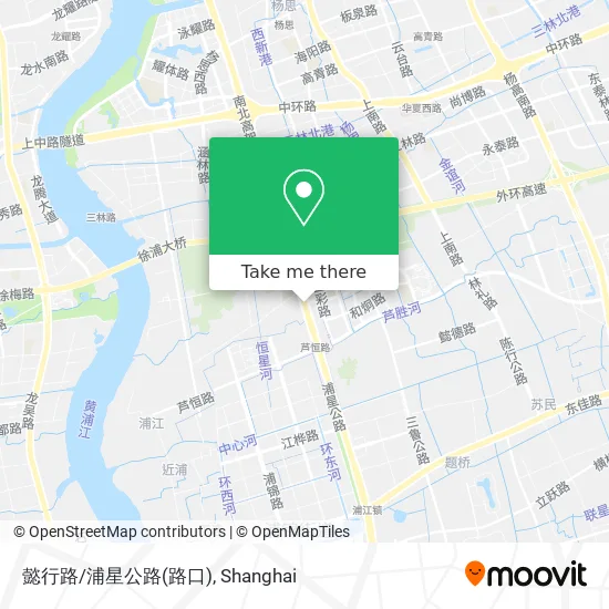 懿行路/浦星公路(路口) map