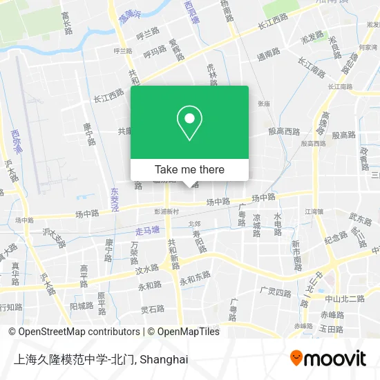 上海久隆模范中学-北门 map