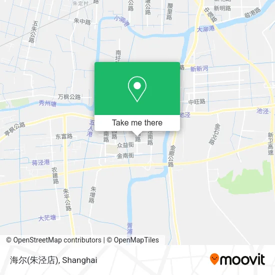 海尔(朱泾店) map