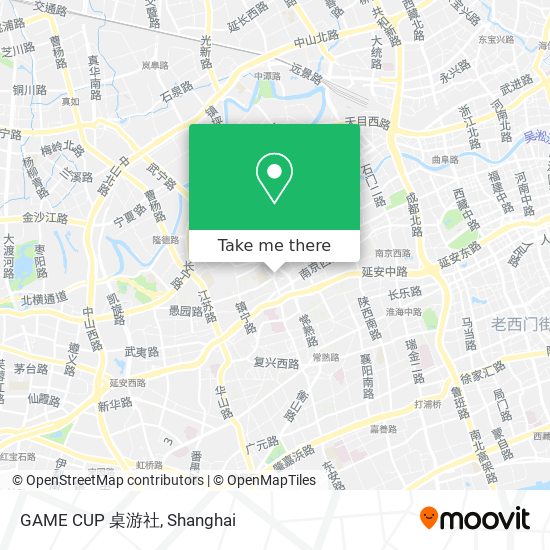 GAME CUP 桌游社 map