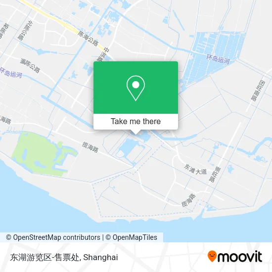 东湖游览区-售票处 map