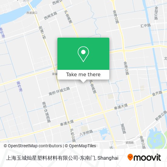 上海玉城灿星塑料材料有限公司-东南门 map