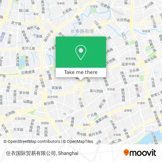 住衣国际贸易有限公司 map