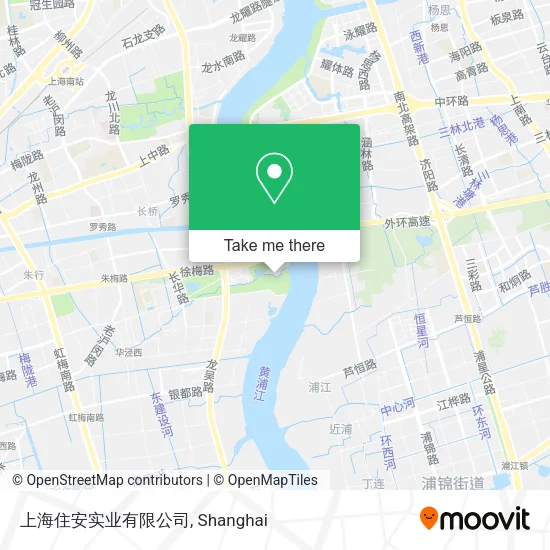 上海住安实业有限公司 map