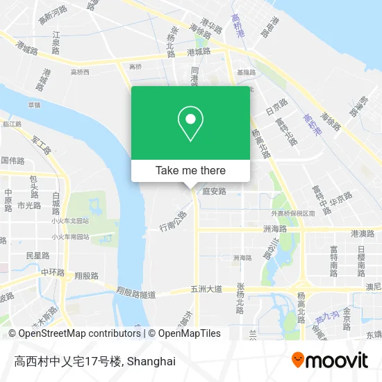 高西村中乂宅17号楼 map