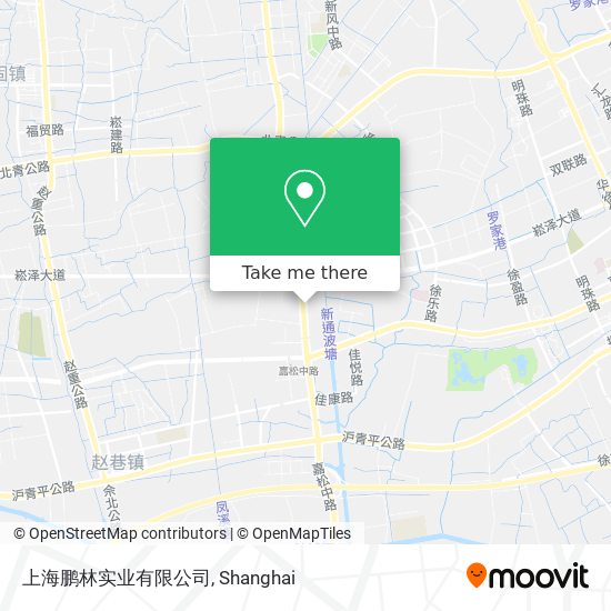 上海鹏林实业有限公司 map