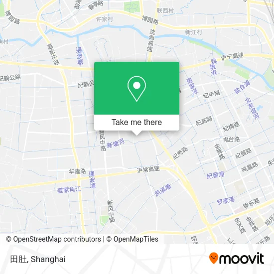 田肚 map