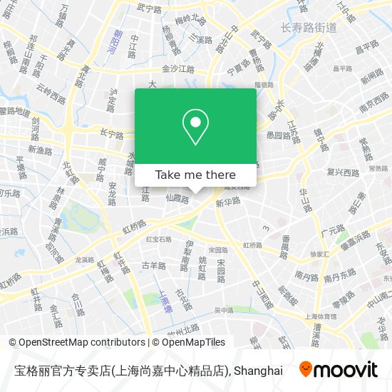宝格丽官方专卖店(上海尚嘉中心精品店) map