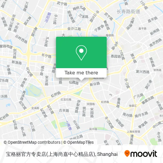 宝格丽官方专卖店(上海尚嘉中心精品店) map