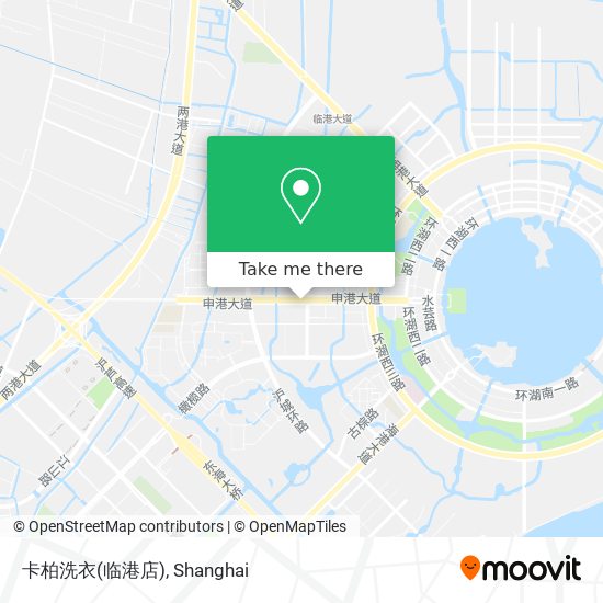 卡柏洗衣(临港店) map