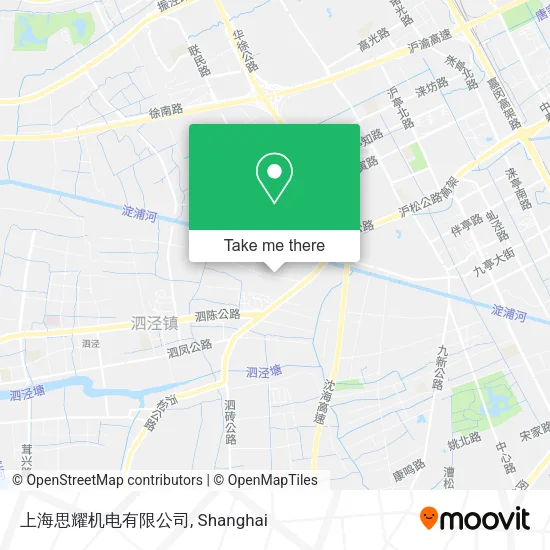 上海思耀机电有限公司 map